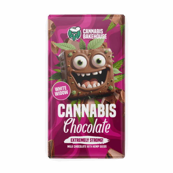 Cannabis Bakehouse Tejcsokoládé szelet kendermaggal