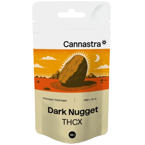 Cannastra THCX Hash Dark Nugget