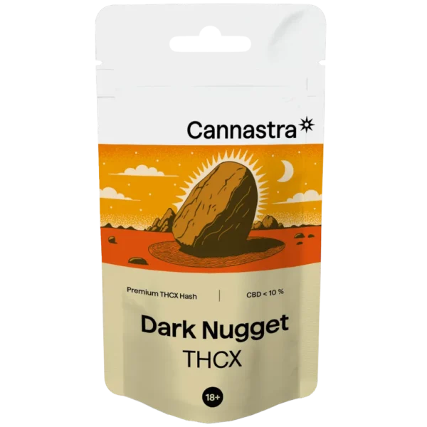 Cannastra THCX Hash Dark Nugget