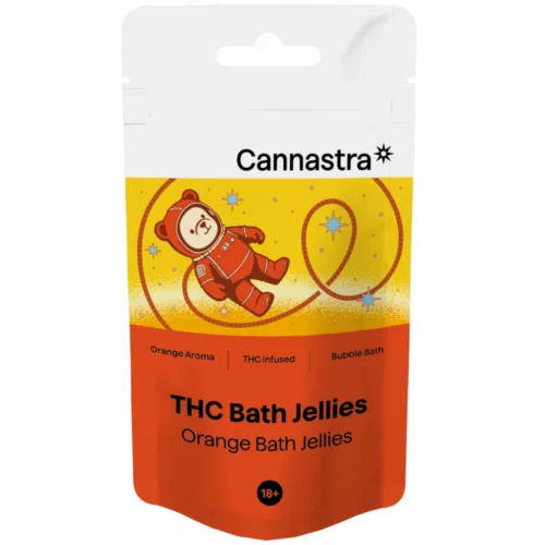 Cannastra THC+ Astro Bears Narancsos fürdőzselék
