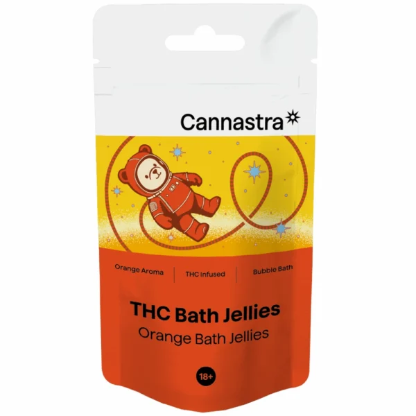 Cannastra THC+ Astro Bears Narancsos fürdőzselék