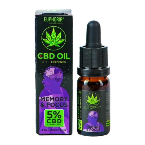 Euphoria CBD olaj 5% terpénekkel 10 ml