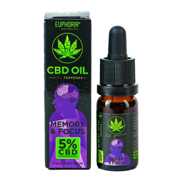 Euphoria CBD olaj 5% terpénekkel 10 ml