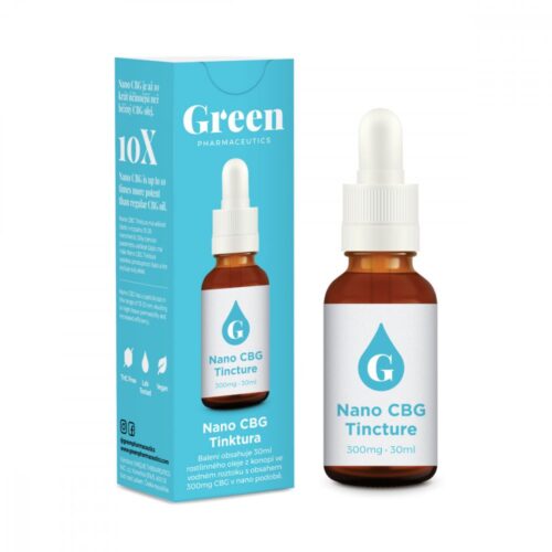 Green Pharmaceutics Nano CBG tinktúra - 300 mg