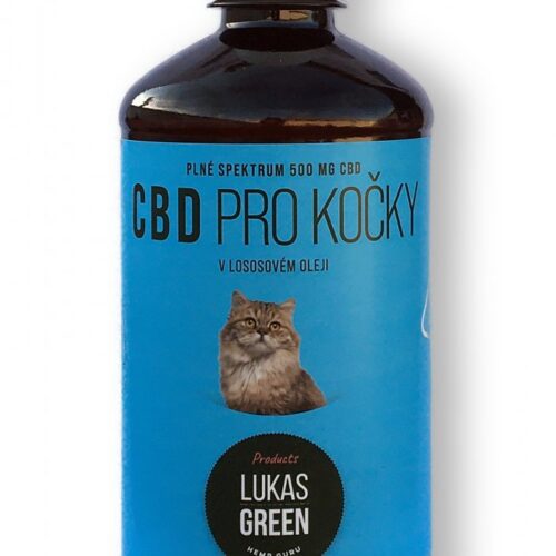 Lukas Green CBD macskák számára ban ben lazac olaj 500 ml