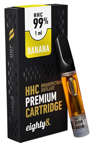 Eighty8 HHC patron Banán - 99 % HHC