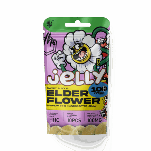 Czech CBD HHC Jelly Bodzavirág 100 mg