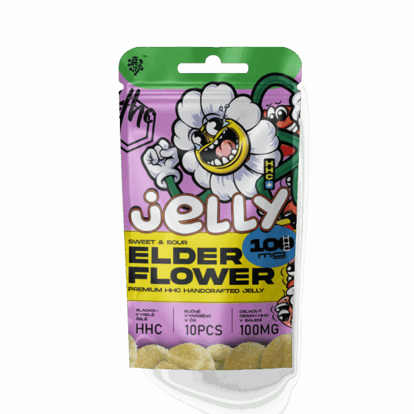 Czech CBD HHC Jelly Bodzavirág 100 mg