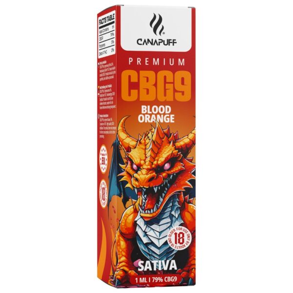 CanaPuff Eldobható Vape Pen vérnarancs
