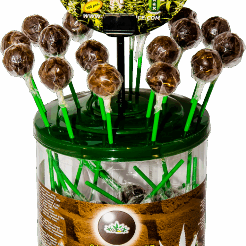 Haze Cannabis Hash Pops – Display konténer (100 nyalóka)