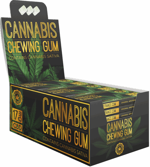 Cannabis Sativa rágógumi (17 mg CBD)