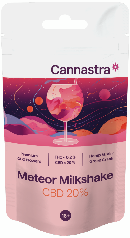 Cannastra CBD Flowers Meteor Milkshake
