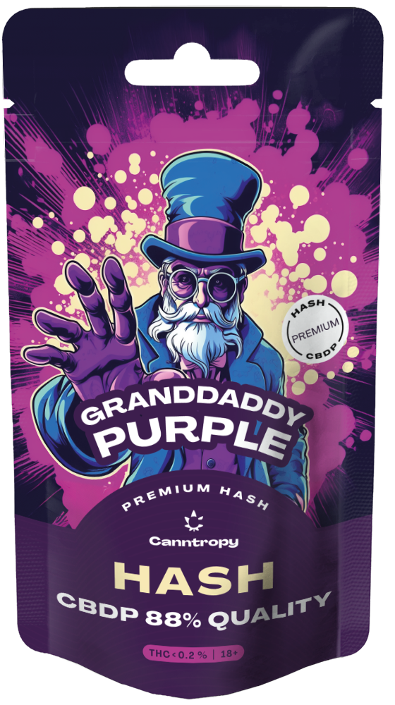 Canntropy CBDP Hash Granddaddy Purple