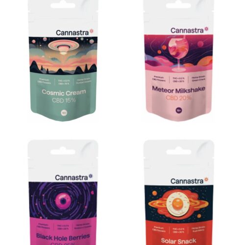 Cannastra CBD Flowers Bundle 15% - 30%