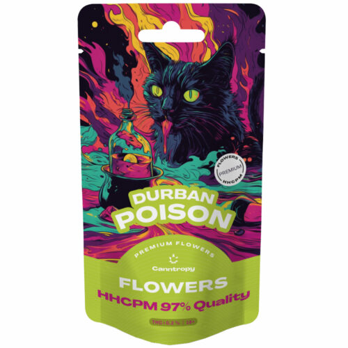 Canntropy HHCPM Virág Durban Poison 97%-os minőség