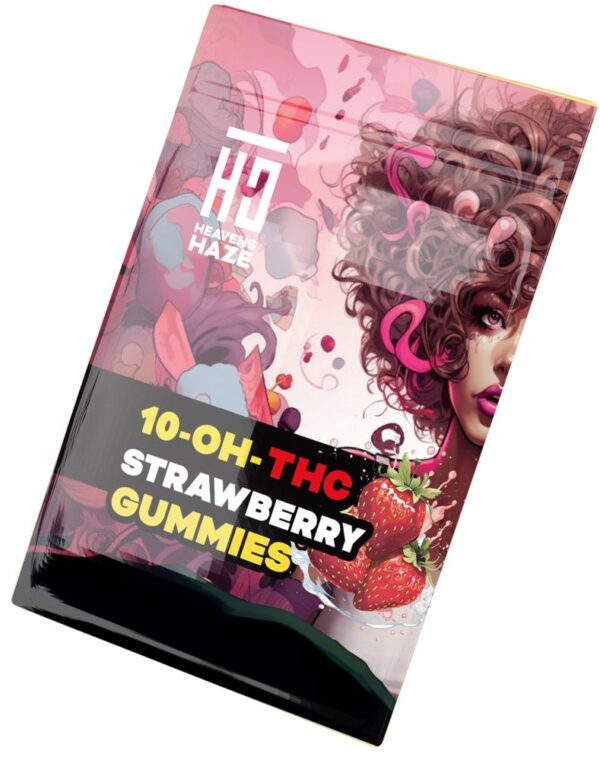 Heavens Haze 10-OH-THC Gummies Strawberry
