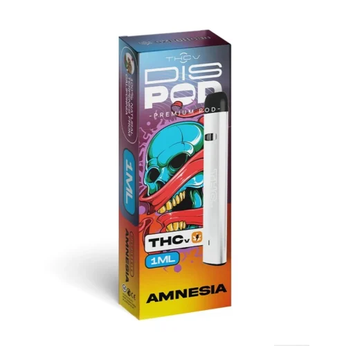 Czech CBD THCV Vape Pen disPOD Amnesia