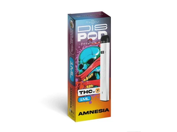 Czech CBD THCV Vape Pen disPOD Amnesia