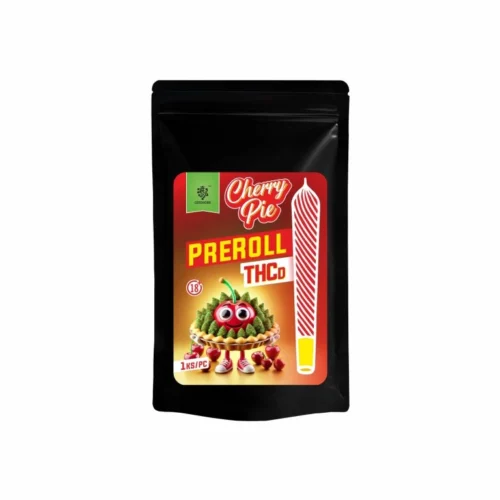 Czech CBD THCD Preroll Cherry Pie
